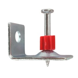FVSCM Powder Actuated Fasteners .300 Pins with accessory, 100pcs/pack (90° Angle Clip, 1-1/4")