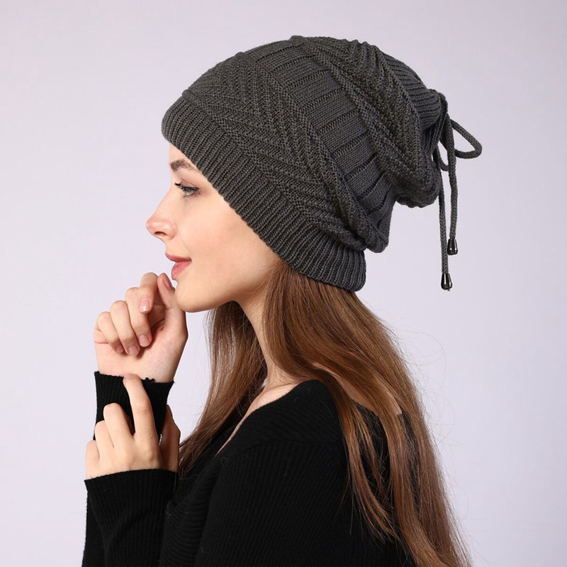 USB Electric Heating Hat Warm Heated Hat Outdoor Knitted Heated