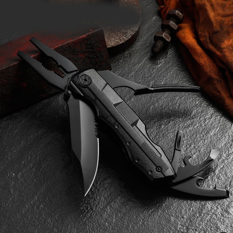 Multitool Pliers Professional Stainless Steel Utility Knife Foldable Bottle Opener