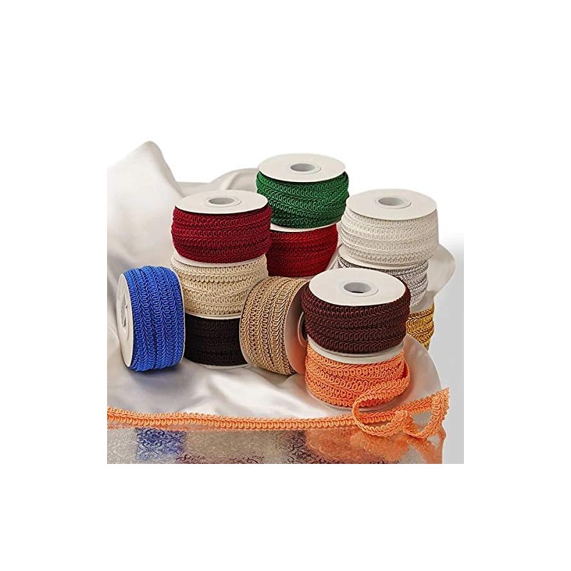 Old Gold Gimp Braid Trim 5/8" X 10 Yards