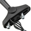E-Bro Black Motorcycle Rearview Mirror with LED Turn Signal Lights