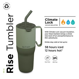 Klean Kanteen 36oz Rise Tumbler with Straw Lid - Sea Spray