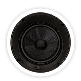 Theater Solutions TSS8A Home Theater Deluxe in Ceiling 8" Angled Speaker, White