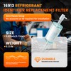 2-Pack Replacement Filters for OEM 16913 Refrigerant Identifier: Compatible with
