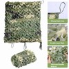 FullLit Camo Netting 5 Color Woodland with rope-10ft*20ft