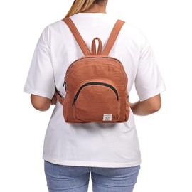 THE COLLECTION ROYAL Himalayan Hemp and Cotton Boho Bohemian Hippie Bag Purse Eco Friendly Mini Solid Backpack