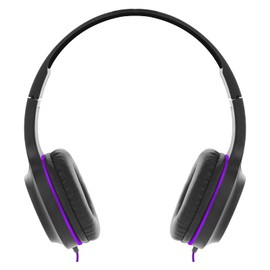 Sentry BLWHC103 Overhead & Buds 2PACK Wireless Black/Purple