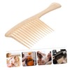 SAFIGLE Wide Toothed Comb Durable Static Hairdressing Tool for Daily