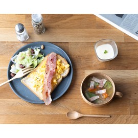 taffeta Round Soup Cup (Rubber Wood)