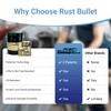 RUST BULLET Industrial - Metallic Gray - 1 Quart -