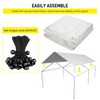10 x 20 Ft Carport Replacement Canopy Cover Garage Top