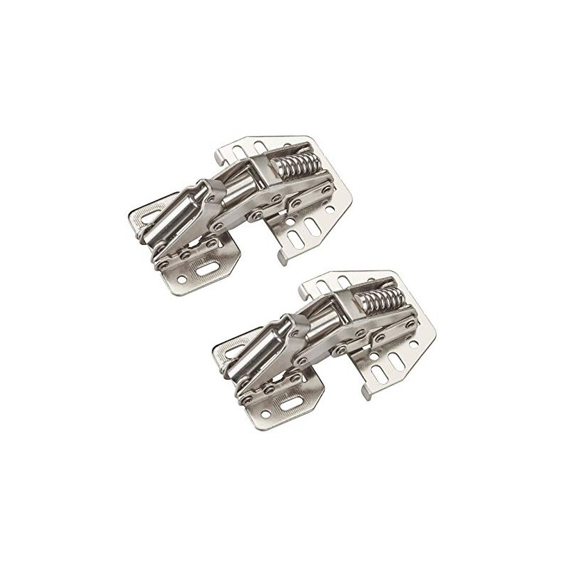 JUNKER Screw-On Hinges 90° with Soft Close and Mounting Stop