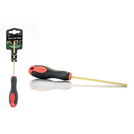 Sluice Monkey 9 1/2" Brass Coin Probe