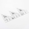 HARFINGTON 45 Degree Double Strip Quilting Template Ruler for Sewing,