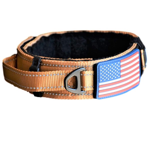 Dog Collar with Control Handle Quick Release Metal Buckle Heavy