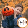 Artibetter 40pcs Pumpkin Stems for Crafts, Halloween Pumpkin Stems, Plastic