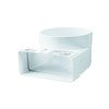 Ventilation Duct Flat Duct Deflection Piece 110 x 55 mm