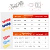 Nilight 480PCS/80 Pairs T-Tap Wire Connectors Self-Stripping Quick Splice Electrical