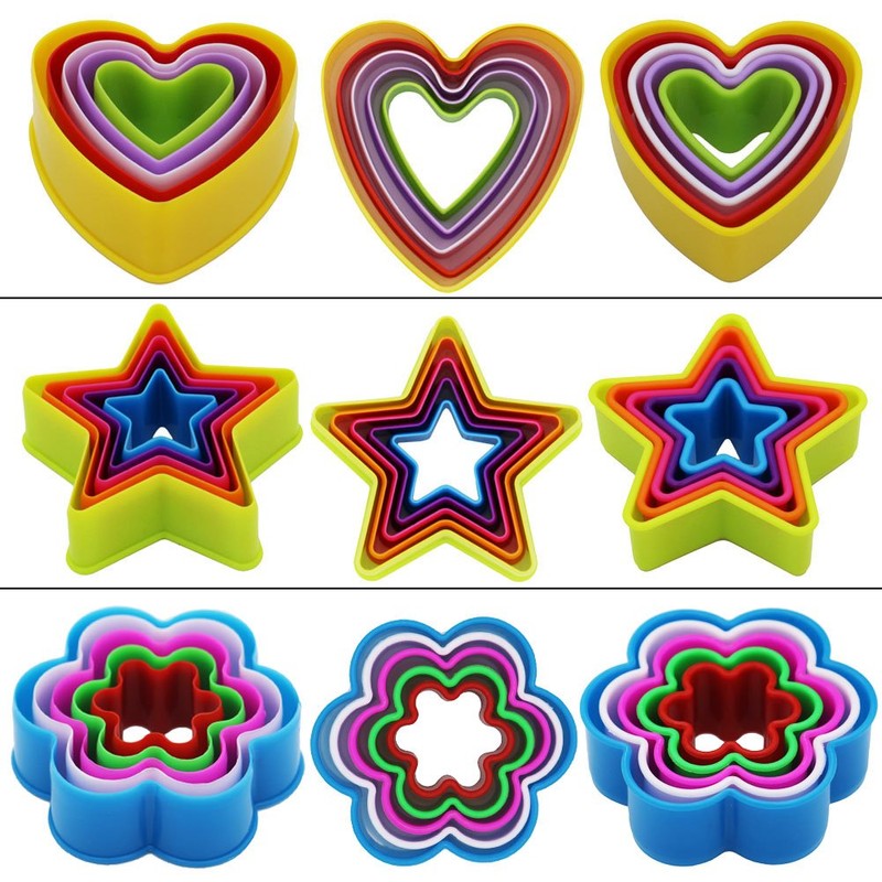 SOOKOO 32 PCS Cookie Cutter Set, Biscuit Cutter Set, Multi-size