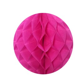 Wrapables Tissue Honeycomb Ball Party Decorations for Weddings, Birthday Parties, Baby Showers and Nursery Decor (Set of 2), 14", Hot Pink