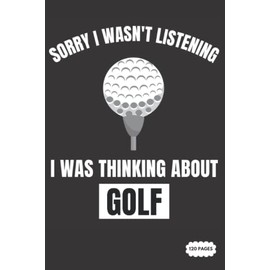 Golf Notebook: College Ruled Lined Pages (Composition Book, Journal) (6 x 9 Inches)