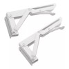 Cerrajes Soporte Ménsula Brazo P/repisa Abatible Plegable Par 20 Cm