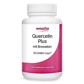 woscha Quercetin Plus 120 Embo Caps (51 g) (Vegan)