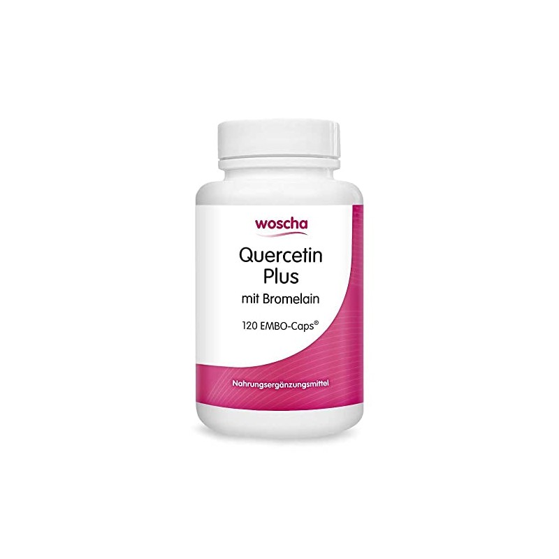 woscha Quercetin Plus 120 Embo Caps (51 g) (Vegan)