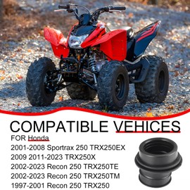 Air Cleaner Joint Air Box To Carburetor for Honda Recon 250 TRX250 TE/TM TRX250EX TRX250X 1997-2023 17253-HM8-000