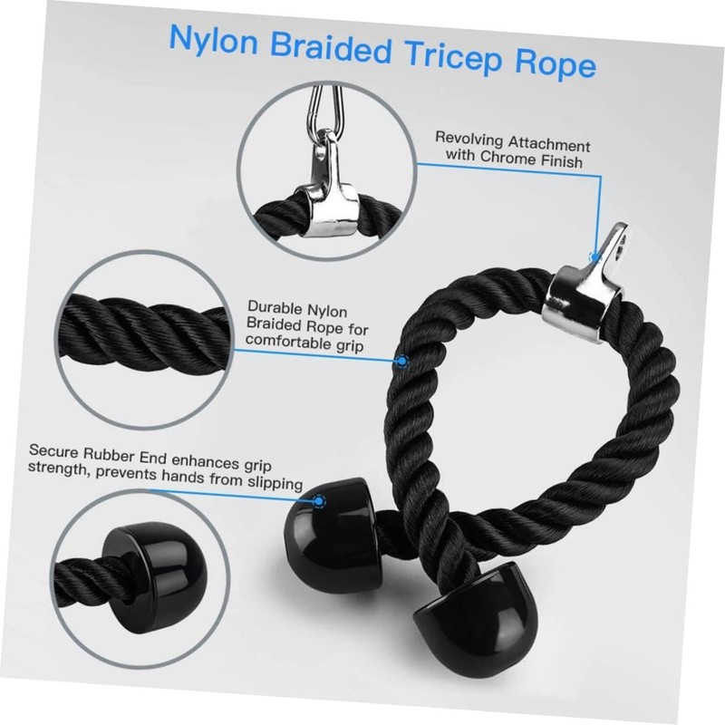 Mipcase 1 Set Heavy Duty Fitness Rope Muscle Training Tool