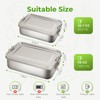 LEEPENK 304 Stainless Steel Lunch Box and Food Containers with