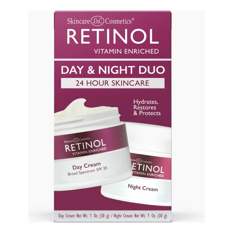 Retinol Day&night Duo 24h Skincare Antiarrugas Spf 20 2x30g