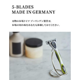 Quattro 5 Titanium Club Pack (Holder with Blade) + 16 Replacement Blades, Shaving, Razor