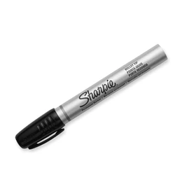 Sharpie Pro Industrial Strength Permanent Markers | Bullet Tip | Black Ink | 12 Count