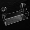 HOLIDYOYO Suction Cup Refrigerator Rack Acrylic Shelf for Kitchen Organizer
