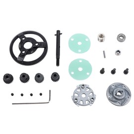 RC Car Gear Set Professional Spur Gear Upgrade Set 90T Large Gear with 18T 19T 20T 21T Motor Pinion Kit for TRAXXAS SLASH 2WD 1/10 RC Car