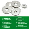 Rubigo M3 Washers, M3 x 7 x 0.5mm, (Pack of