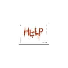 Help Tattoo Sticker / Help 타투스티커