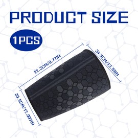 Hamstring Compression Sleeve,1 Pcs Thigh Compression Sleeve,Adjustable Hamstring Support for Women Men,Thigh Supports for Muscle Pain,Quadricep Muscle Injury and Strain Recovery Thigh Strapping(M)