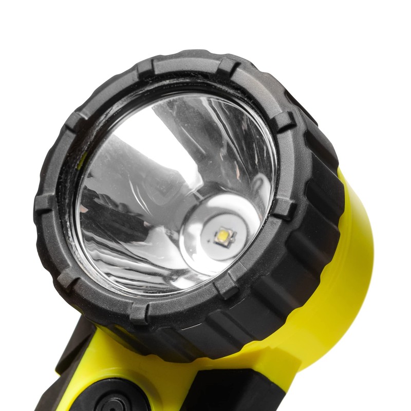 LED-MARTIN M-FIRE Fire Brigade Hand Lamp – Yellow – Angled