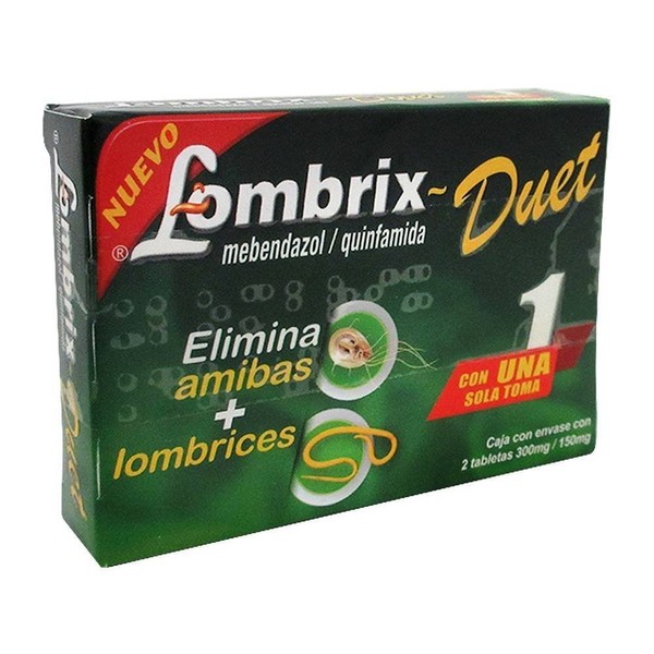 L-ombrix Tabletas Duet, 300/150 mg, 2 Piezas