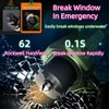 Window Breaker and Seatbelt Cutter Keychain,2 in 1 Car Safety