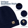 Hysnan Merino Wool Beanies Winter Hats for Women Men Knit