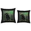 National introvert Society Hopkinsville Goblins-Original Kentucky Cryptid Retro Throw Pillow,