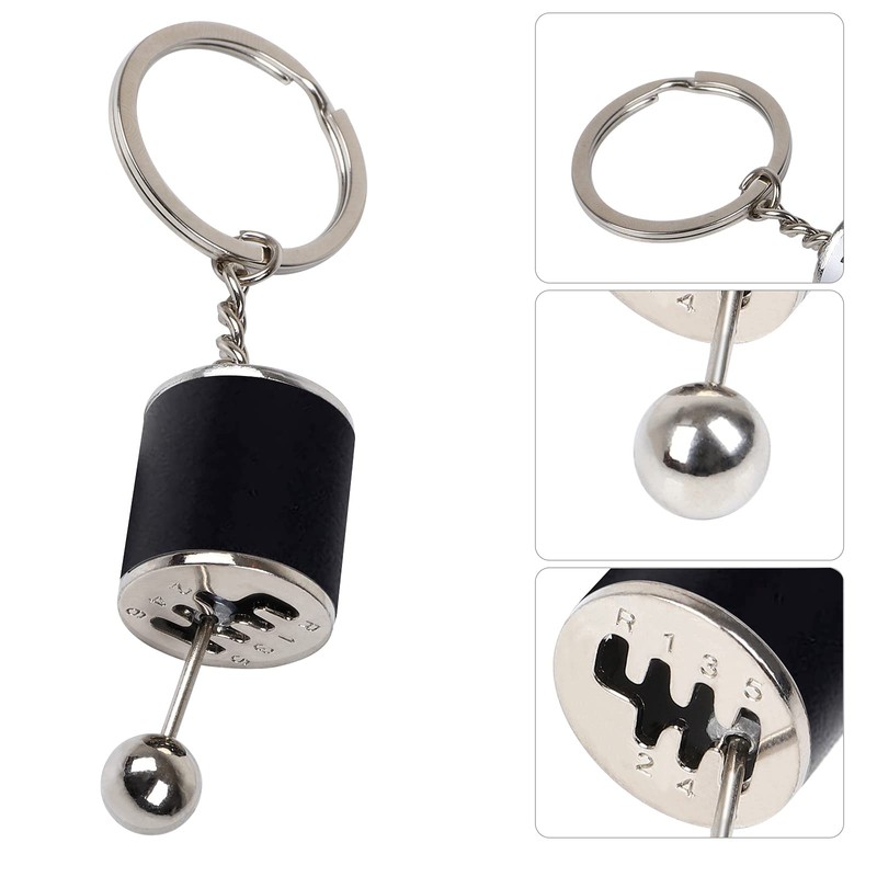 Auto Shifter Keychain，Car Shifter Keyring, Creative Auto Gear Shifter Model