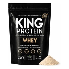 King Protein Whey 600g Aislado Lactosa Sabor