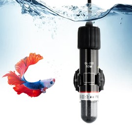 DNSHAN USB Aquarium Heater, 10 W Mini Aquarium Heating Rod with Thermostat, Thermostat Aquarium Turtle Heater, Submersible Heater Thermostat for Fish and Turtle Tank