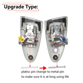RLB-HILON Upgrade Exterior Door Handle Compatible with Honda CRZ CR-Z 2011 2012 2013 2014 2015 Year, for Right Passenger Side Door, for 72141-SZT-G01