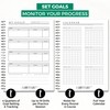 CADDENT GOLF Log Book - Wire-Bound Golf Notebook and Golf