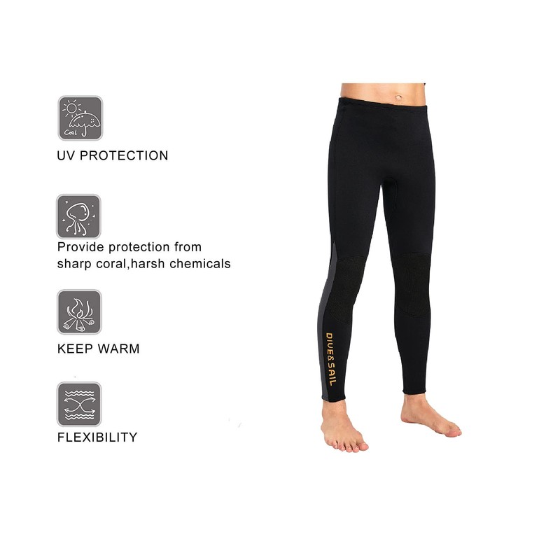 EUPTE 3mm Diving Wetsuit Pants Swimming Pants Leggings for Women